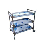 ترولی حمل غذا سه طبقه