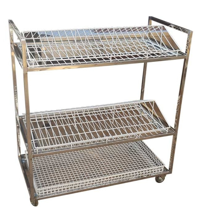 ترولی آبچکان سه طبقه